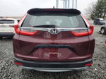 2018 Honda Cr-v Lx Burgundy vin: 2HKRW6H33JH207994