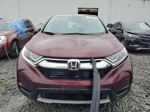 2018 Honda Cr-v Lx Burgundy vin: 2HKRW6H33JH207994