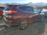 2018 Honda Cr-v Lx Burgundy vin: 2HKRW6H33JH214234