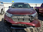 2018 Honda Cr-v Lx Burgundy vin: 2HKRW6H33JH214234