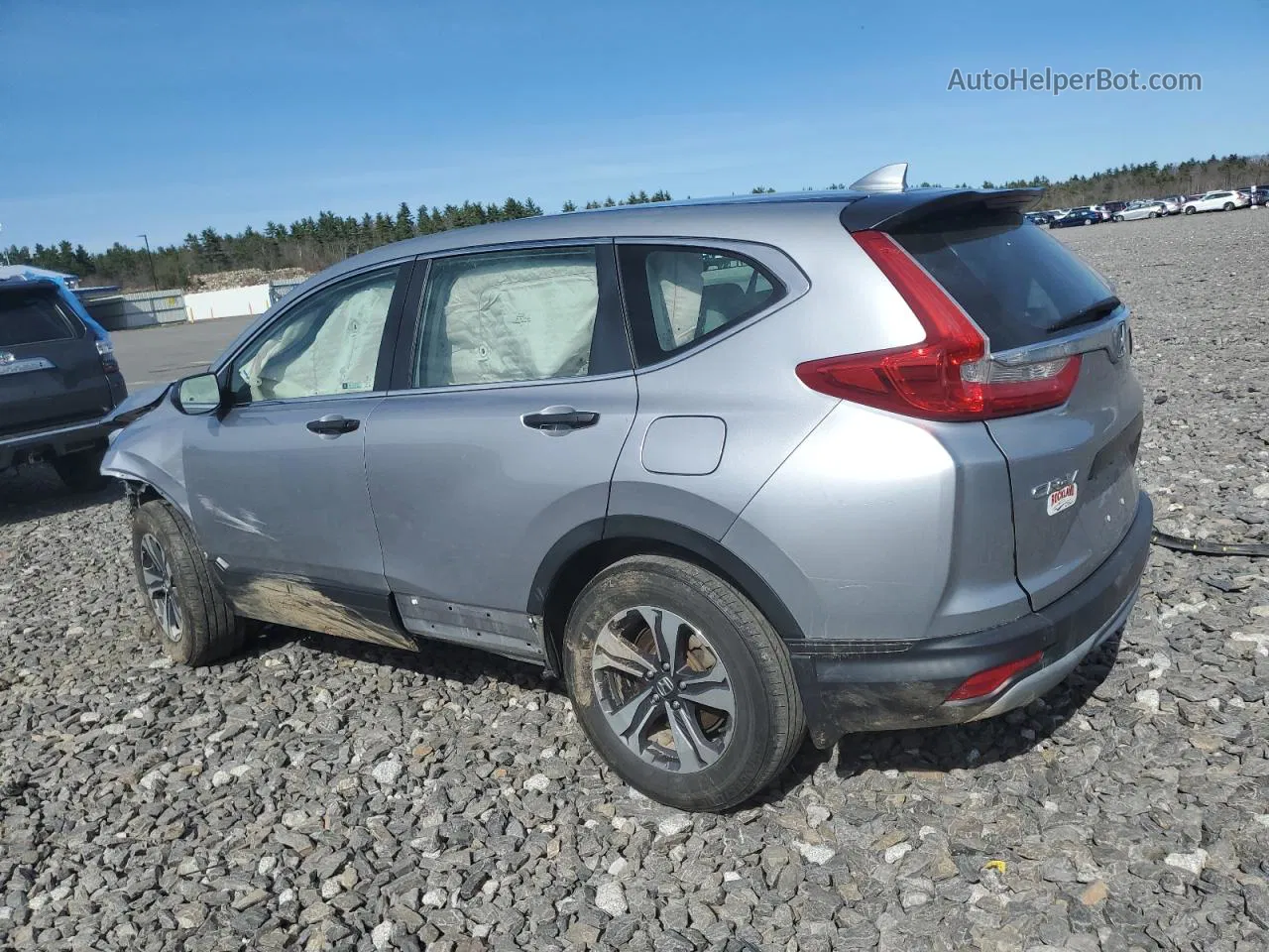 2018 Honda Cr-v Lx Silver vin: 2HKRW6H33JH231762