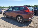 2018 Honda Cr-v Lx Maroon vin: 2HKRW6H33JH233074