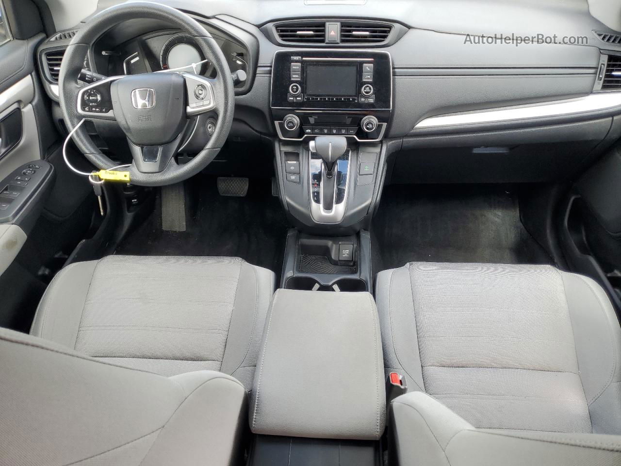 2019 Honda Cr-v Lx Silver vin: 2HKRW6H33KH218110