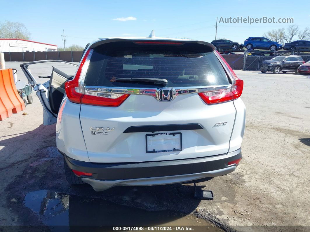 2019 Honda Cr-v Lx White vin: 2HKRW6H33KH224554