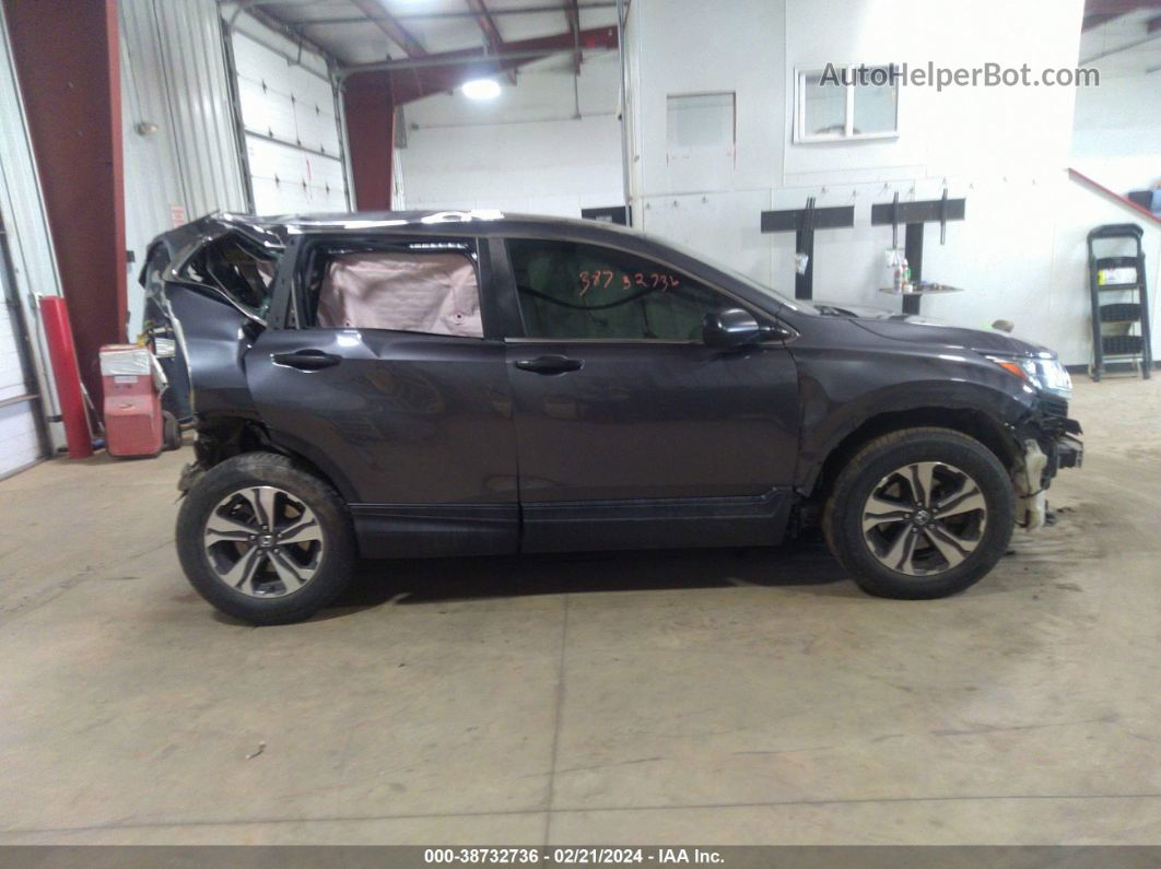 2017 Honda Cr-v Lx Gray vin: 2HKRW6H34HH205133