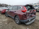 2019 Honda Cr-v Lx Burgundy vin: 2HKRW6H34KH200828