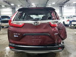 2019 Honda Cr-v Lx Maroon vin: 2HKRW6H34KH231593