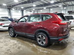 2019 Honda Cr-v Lx Maroon vin: 2HKRW6H34KH231593