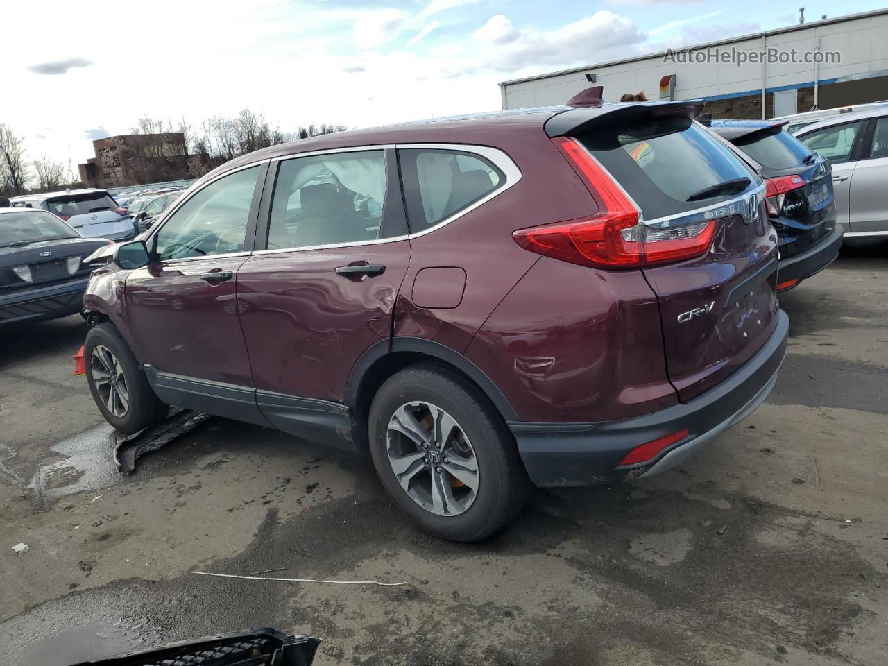 2019 Honda Cr-v Lx Красный vin: 2HKRW6H34KH232078