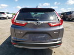 2018 Honda Cr-v Lx Gray vin: 2HKRW6H35JH206314