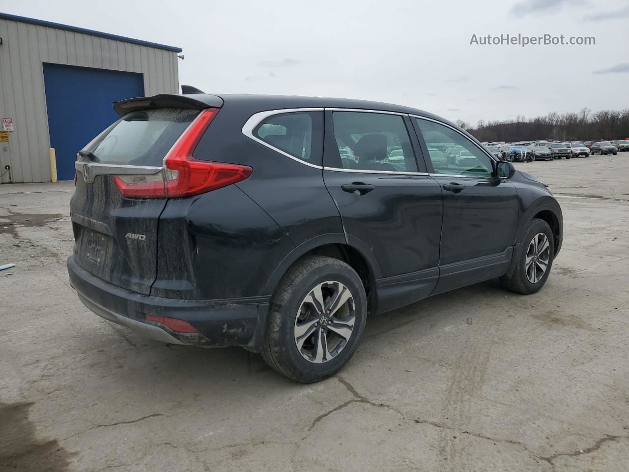 2019 Honda Cr-v Lx Black vin: 2HKRW6H35KH208890