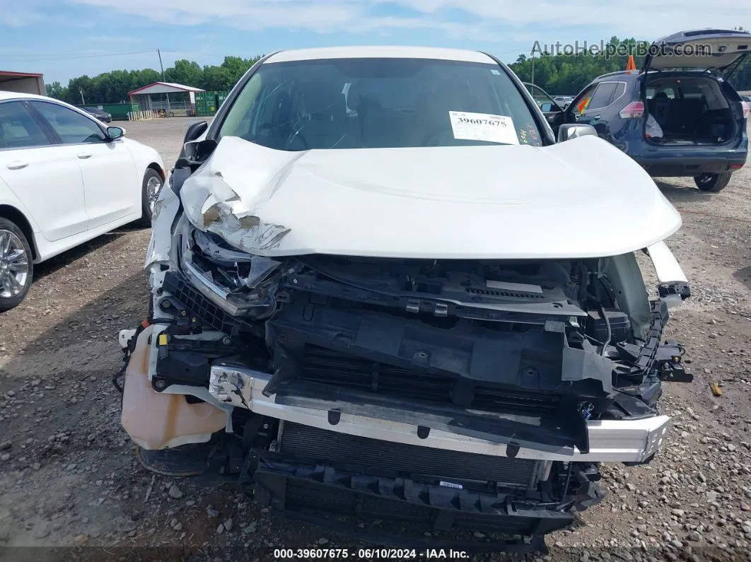 2017 Honda Cr-v Lx White vin: 2HKRW6H36HH206946