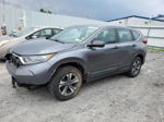 2017 Honda Cr-v Lx Gray vin: 2HKRW6H36HH209006