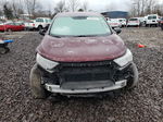 2018 Honda Cr-v Lx Maroon vin: 2HKRW6H36JH201879