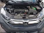 2017 Honda Cr-v Lx Gray vin: 2HKRW6H37HH203215