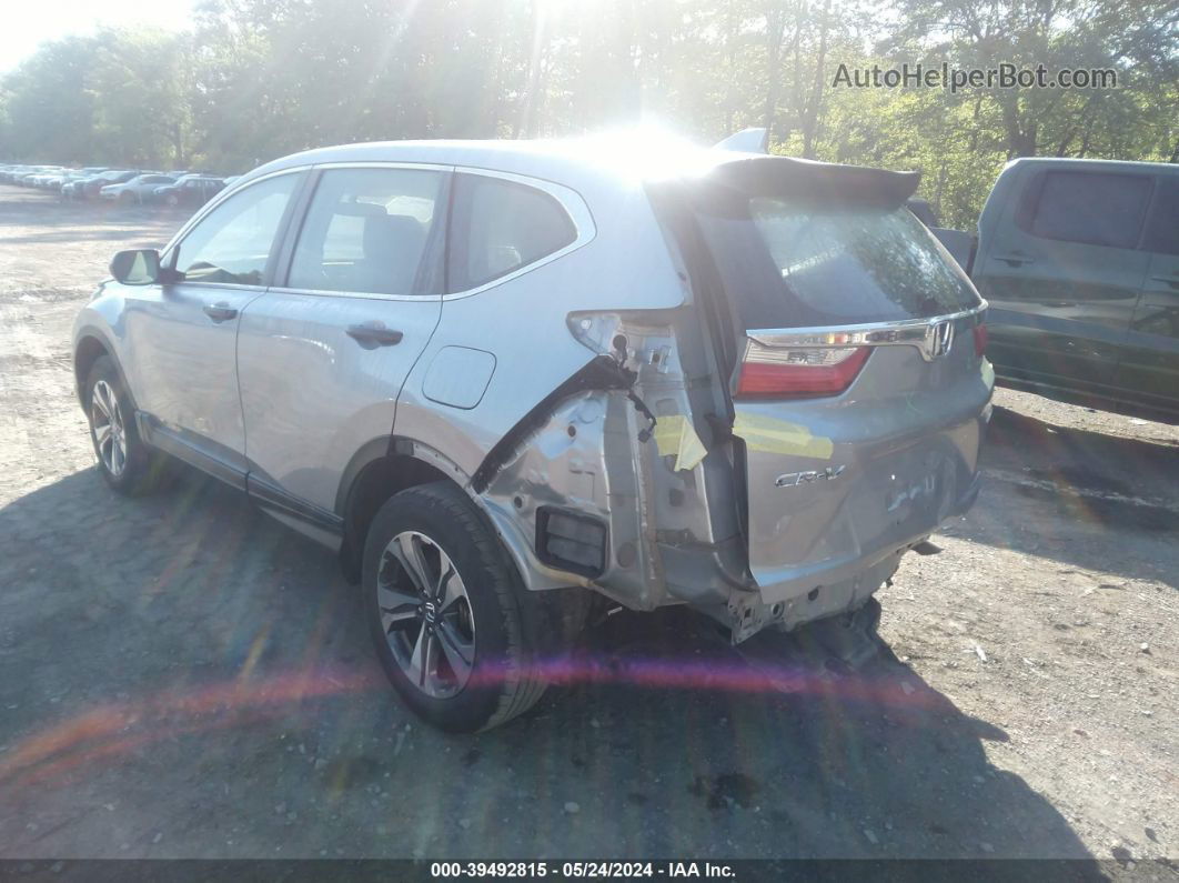 2017 Honda Cr-v Lx Silver vin: 2HKRW6H37HH203263