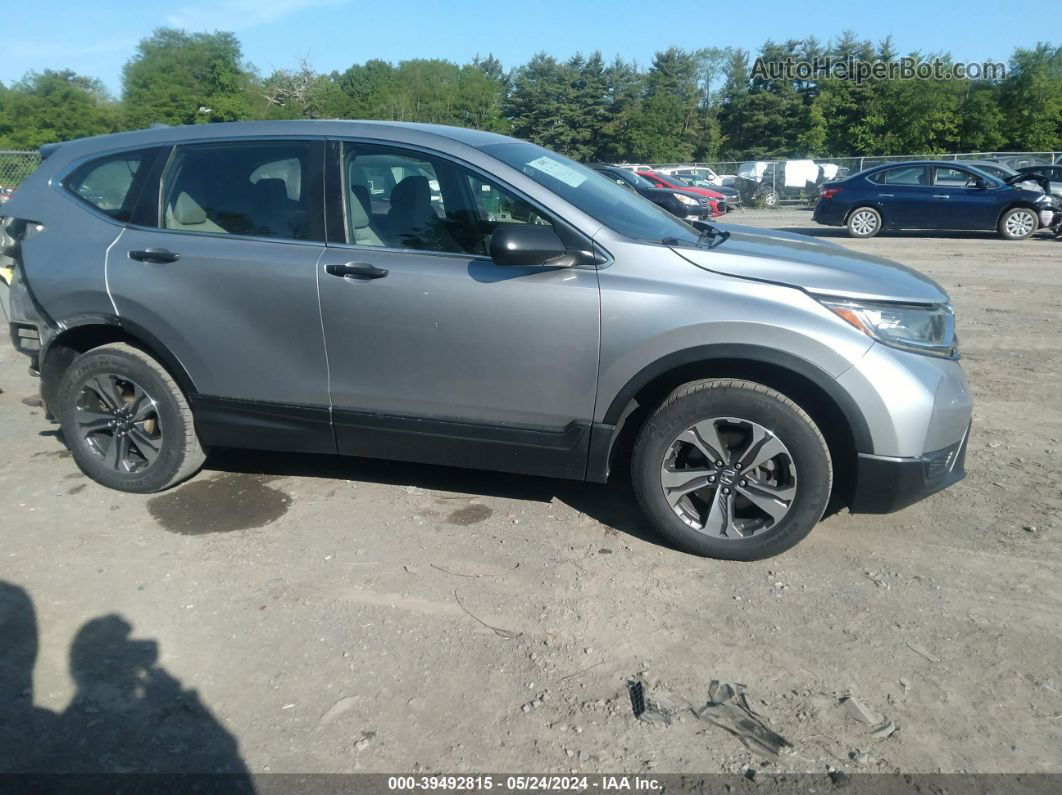 2017 Honda Cr-v Lx Silver vin: 2HKRW6H37HH203263