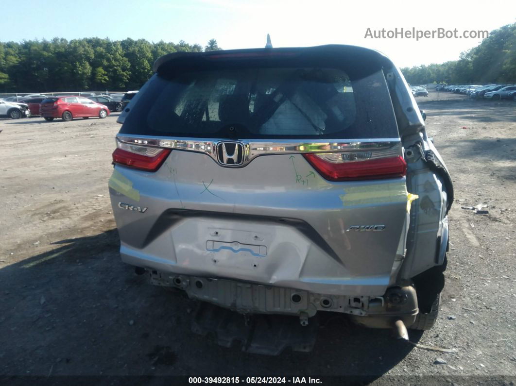 2017 Honda Cr-v Lx Silver vin: 2HKRW6H37HH203263