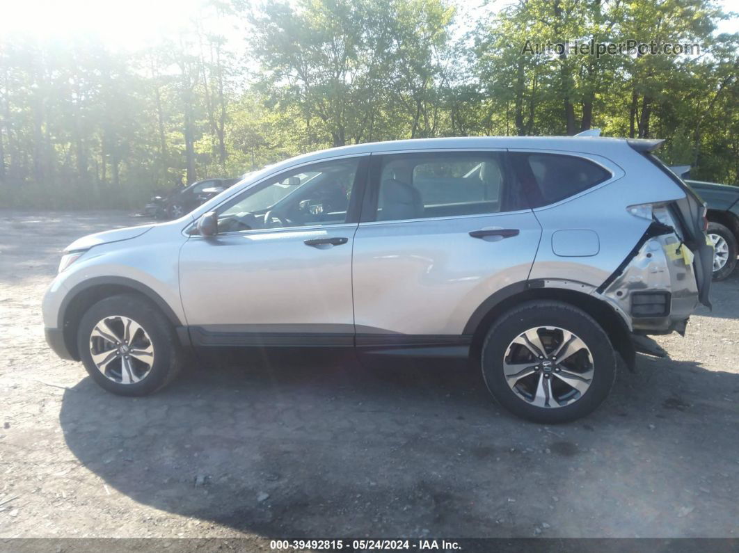 2017 Honda Cr-v Lx Silver vin: 2HKRW6H37HH203263