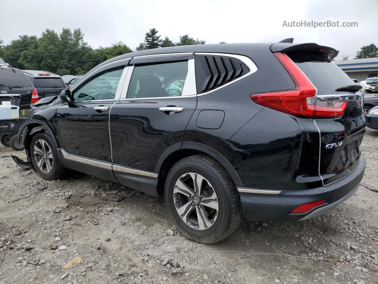 2019 Honda Cr-v Lx Black vin: 2HKRW6H37KH202136