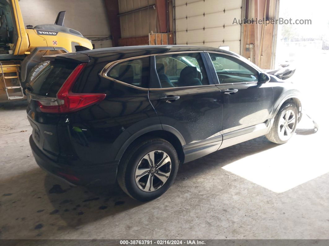 2019 Honda Cr-v Lx Black vin: 2HKRW6H37KH208194