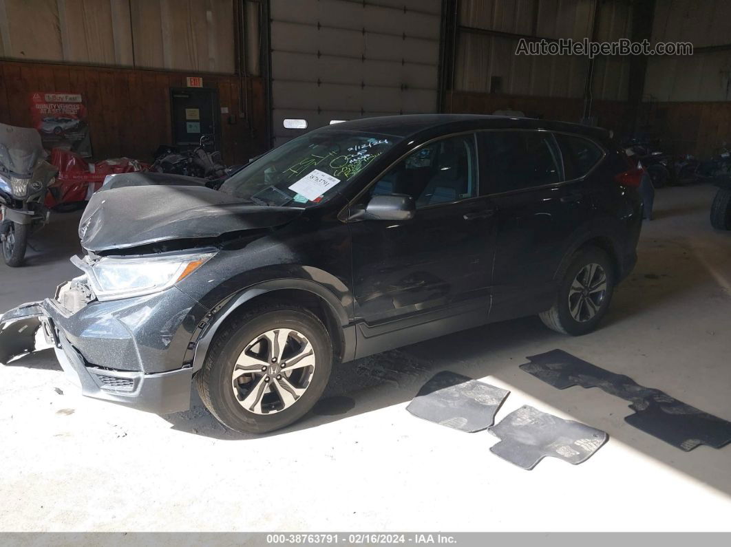 2019 Honda Cr-v Lx Black vin: 2HKRW6H37KH208194