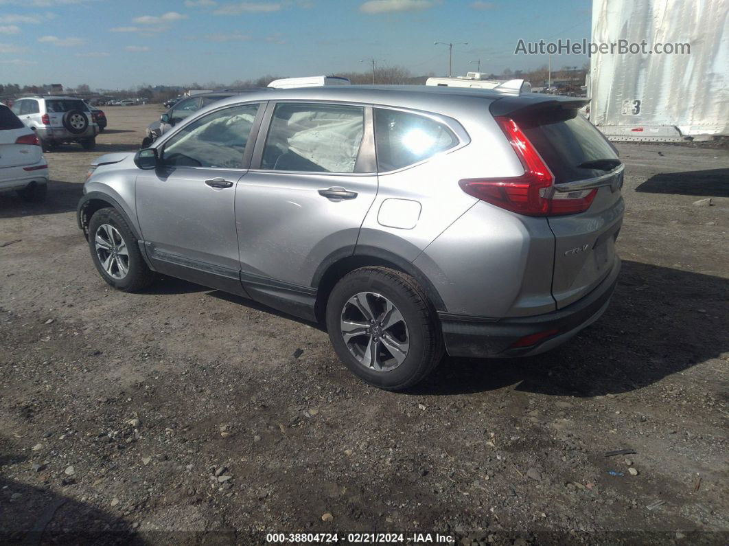 2017 Honda Cr-v Lx Silver vin: 2HKRW6H38HH220167