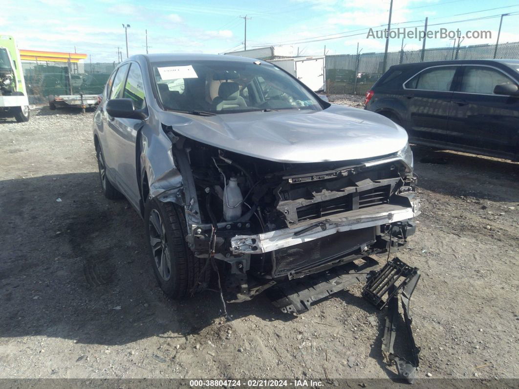 2017 Honda Cr-v Lx Silver vin: 2HKRW6H38HH220167