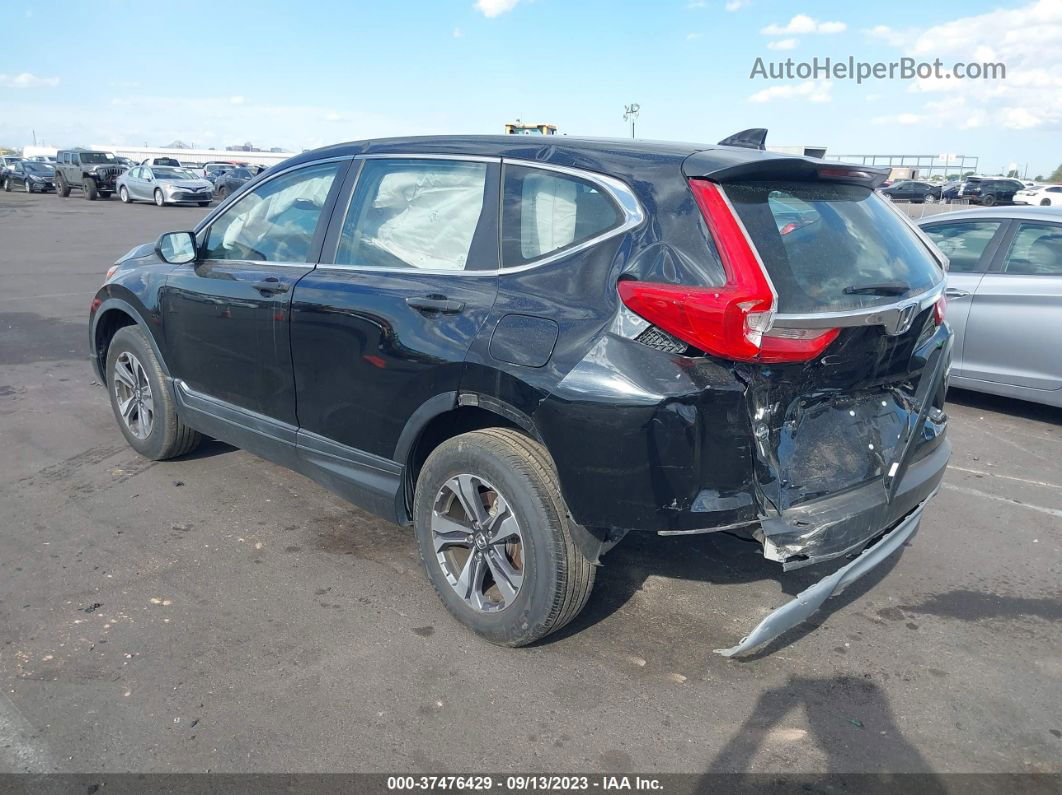 2018 Honda Cr-v Lx Black vin: 2HKRW6H38JH201561