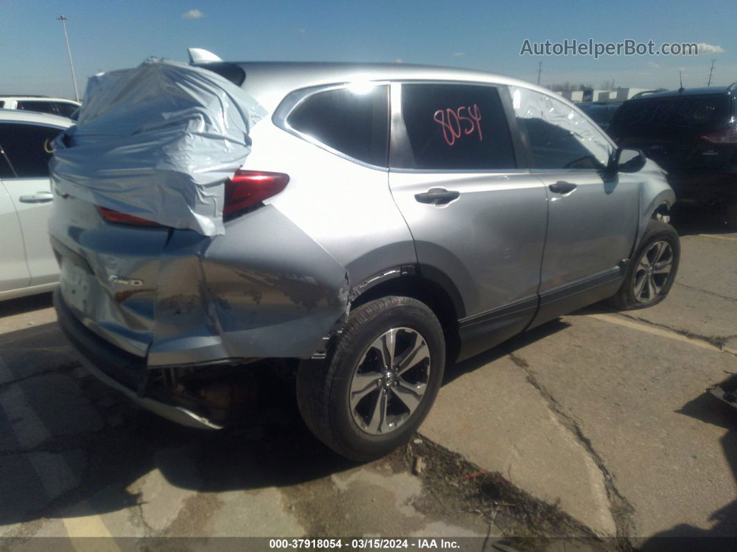 2018 Honda Cr-v Lx Silver vin: 2HKRW6H38JH217811