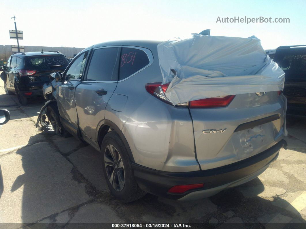 2018 Honda Cr-v Lx Silver vin: 2HKRW6H38JH217811