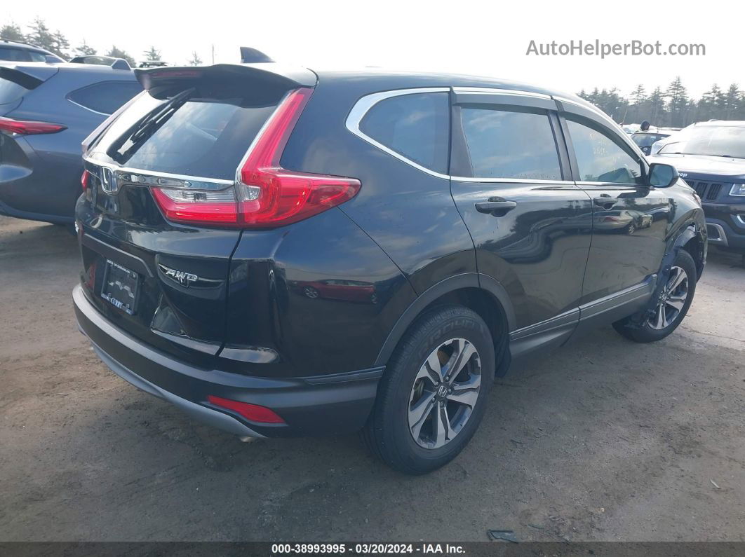 2019 Honda Cr-v Lx Black vin: 2HKRW6H38KH208866