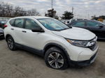 2018 Honda Cr-v Lx White vin: 2HKRW6H39JH221978