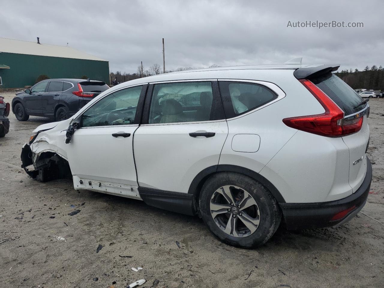 2019 Honda Cr-v Lx Белый vin: 2HKRW6H39KH203899