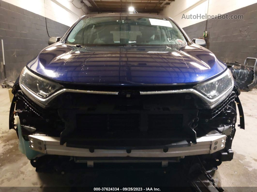 2019 Honda Cr-v Lx Blue vin: 2HKRW6H39KH218032