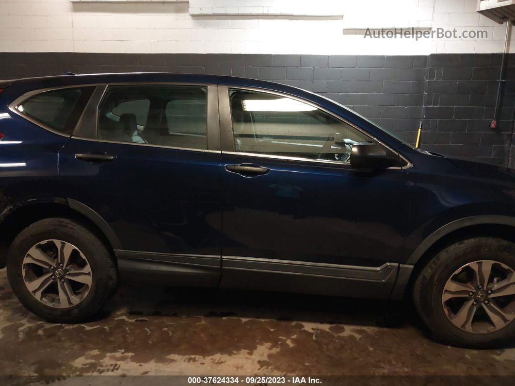 2019 Honda Cr-v Lx Blue vin: 2HKRW6H39KH218032