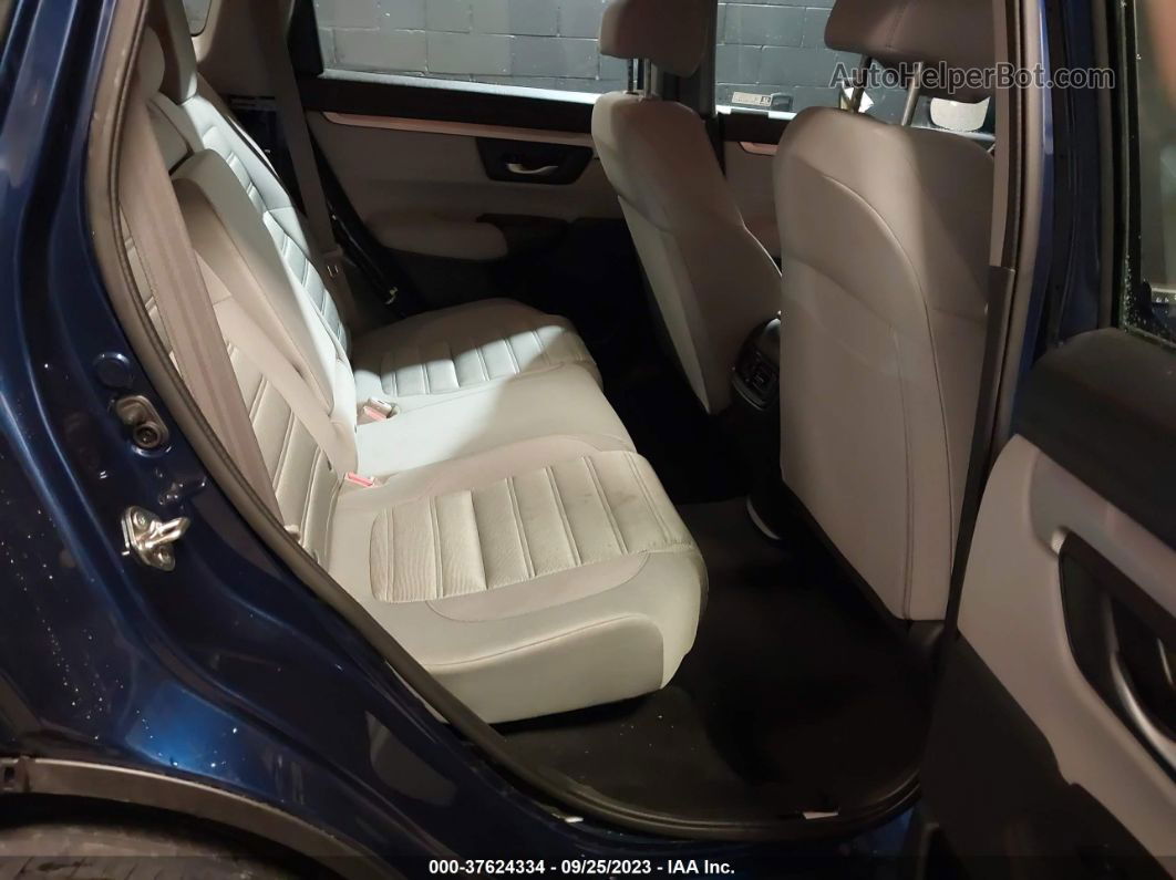 2019 Honda Cr-v Lx Blue vin: 2HKRW6H39KH218032