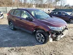 2019 Honda Cr-v Lx Red vin: 2HKRW6H39KH228852