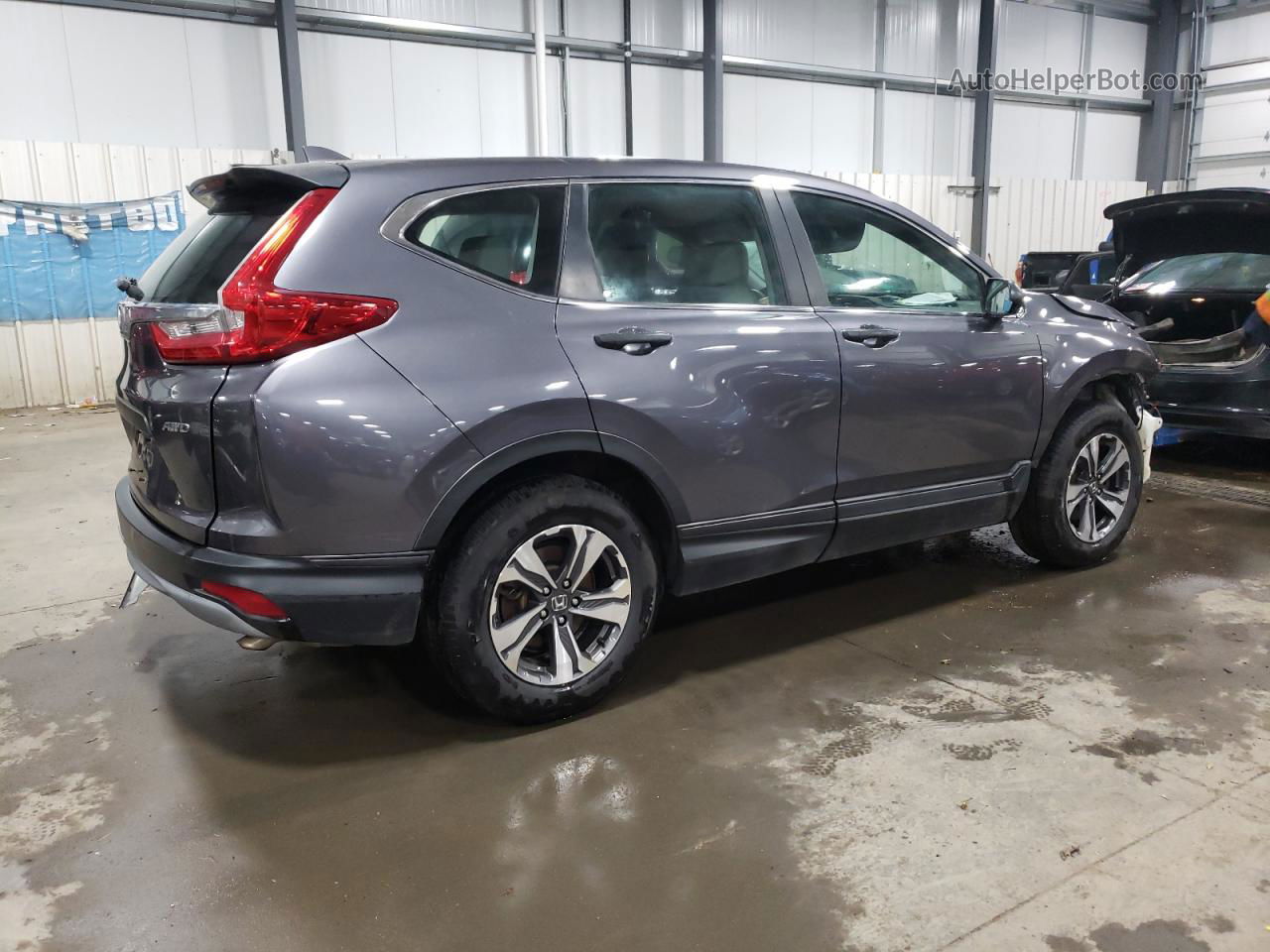 2017 Honda Cr-v Lx Серый vin: 2HKRW6H3XHH203242