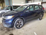 2018 Honda Cr-v Lx Blue vin: 2HKRW6H3XJH217888