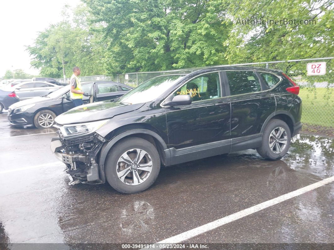 2019 Honda Cr-v Lx Black vin: 2HKRW6H3XKH207637