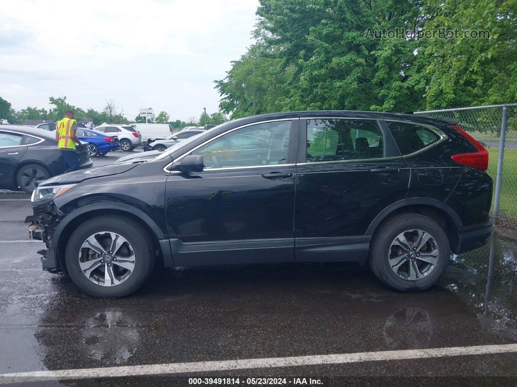 2019 Honda Cr-v Lx Black vin: 2HKRW6H3XKH207637