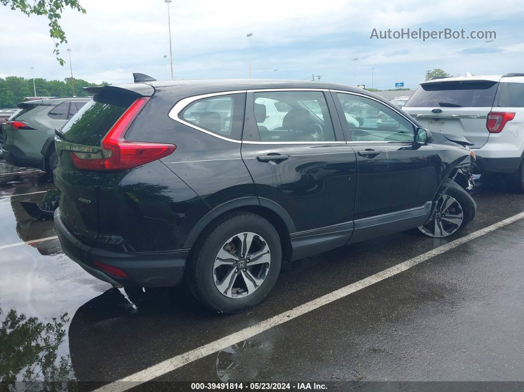 2019 Honda Cr-v Lx Black vin: 2HKRW6H3XKH207637