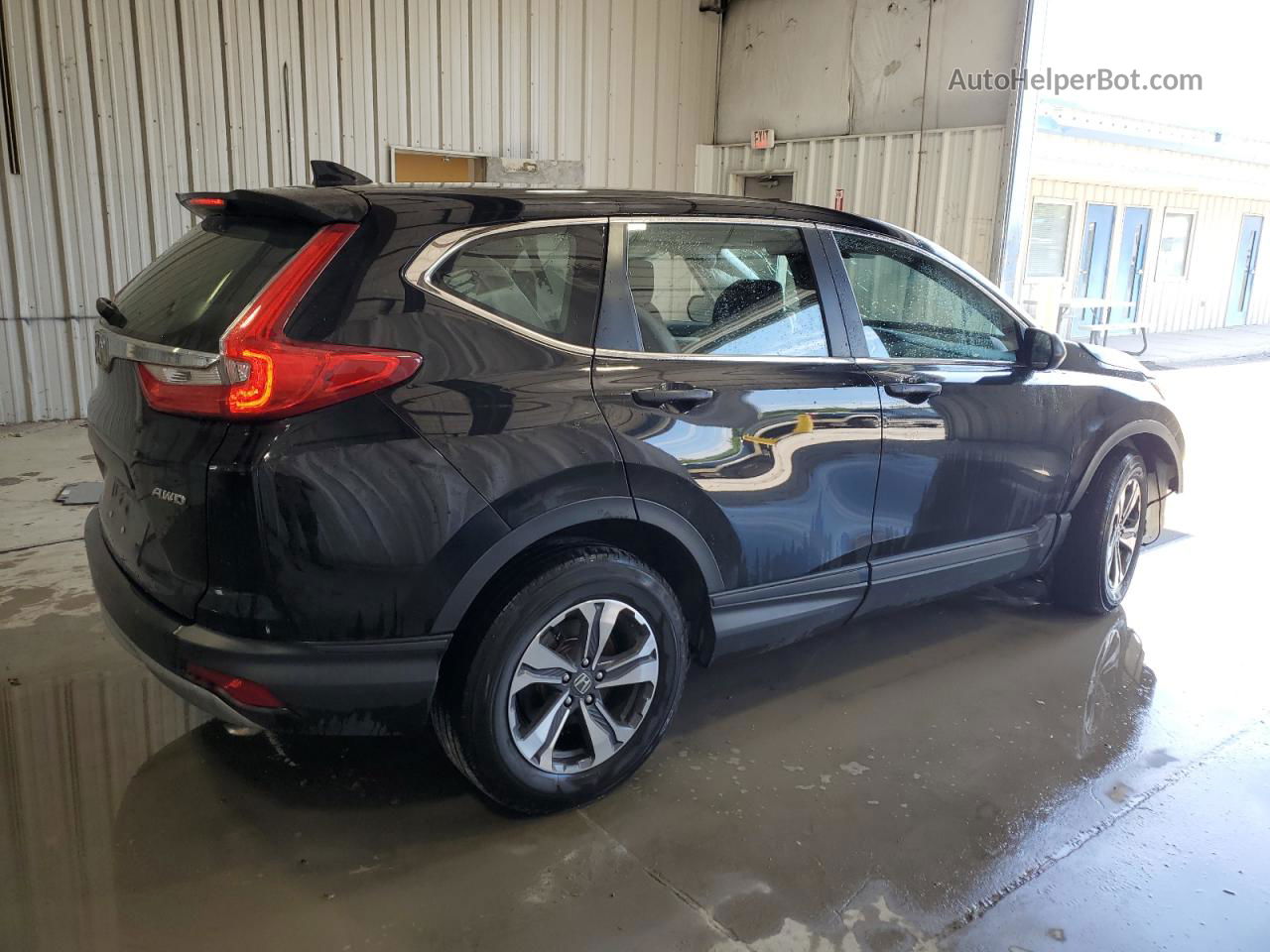 2019 Honda Cr-v Lx Black vin: 2HKRW6H3XKH213406