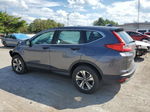 2019 Honda Cr-v Lx Gray vin: 2HKRW6H3XKH221330