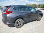 2019 Honda Cr-v Lx Gray vin: 2HKRW6H3XKH221330