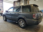 2007 Honda Pilot Lx Gray vin: 2HKYF18127H506785