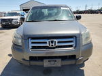 2007 Honda Pilot Lx Charcoal vin: 2HKYF18147H500650