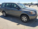 2007 Honda Pilot Lx Charcoal vin: 2HKYF18147H500650