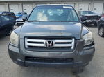 2007 Honda Pilot Lx Серый vin: 2HKYF18157H522916